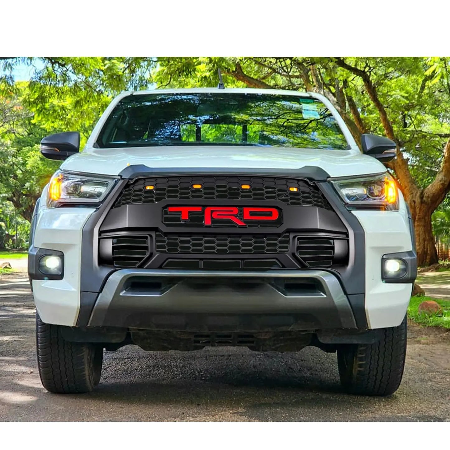 Toyota Hilux 2.8 (21-On) High End TRD Style LED Upgrade Grille Max Motorsport