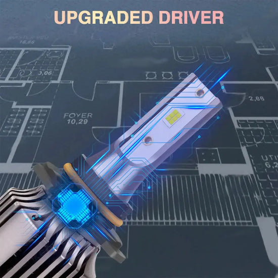 Turbo LED T1-Plus Canbus Headlight Bulb Kit - H11 Max Motorsport