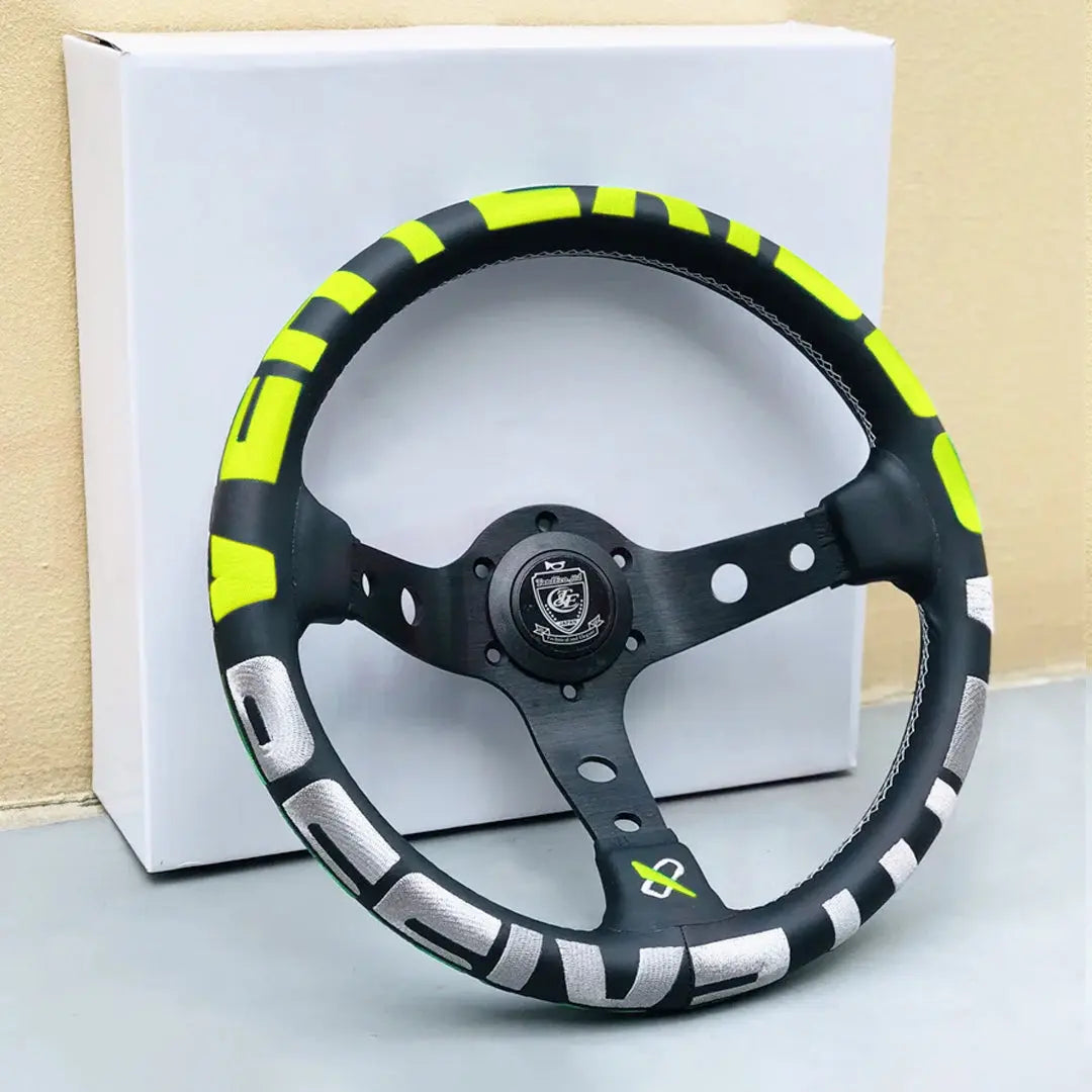 13inch Modified Jdm Racing Style Drifting Deep Corn Steering Wheels 13inch Modified Jdm Racing Style Drifting Deep Corn Steering Wheels