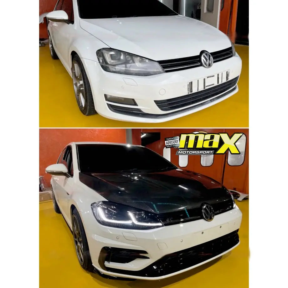 VW Golf 7.5 R Front Bumper Conversion - Suitable To Fit VW Golf 7 Max Motorsport