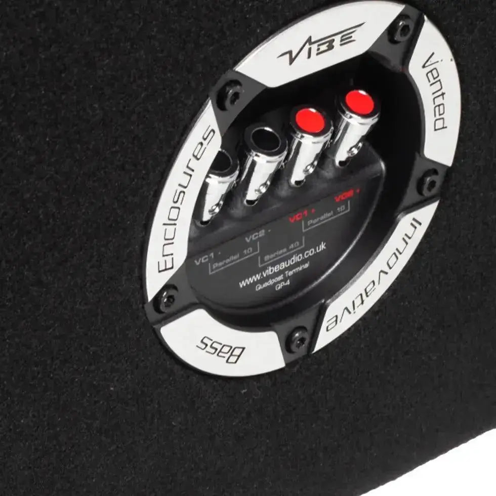 Vibe PULSEMIT12-V5 Pulse Series 10 inch Passive Bass Enclosure - 1050W Vibe Audio