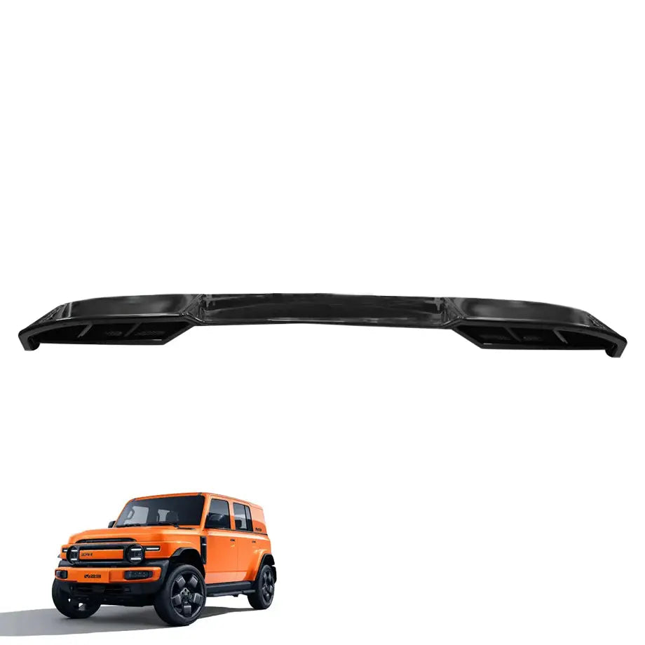 iCAUR V23 Gloss Black Cyber Style Roof Spoiler Max Motorsport