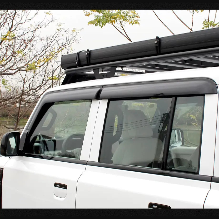 iCAUR V23 Gloss Black Windshield (4-Piece) Max Motorsport
