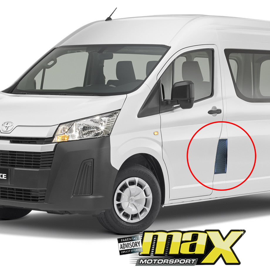 Toyota Hiace (2019-On) Black Fuel Tank Cover