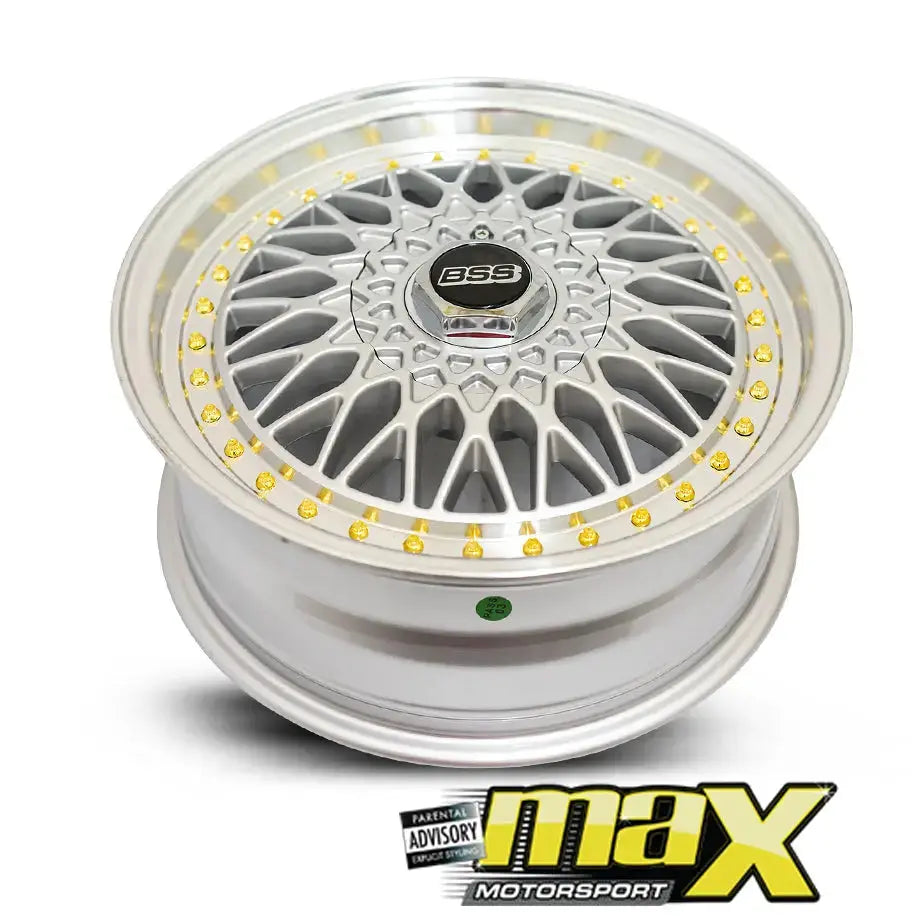 14 Inch Mag Wheel - MX1441-SL BSS Style Wheels (4x100/ 4x114.3 PCD) Max Motorsport