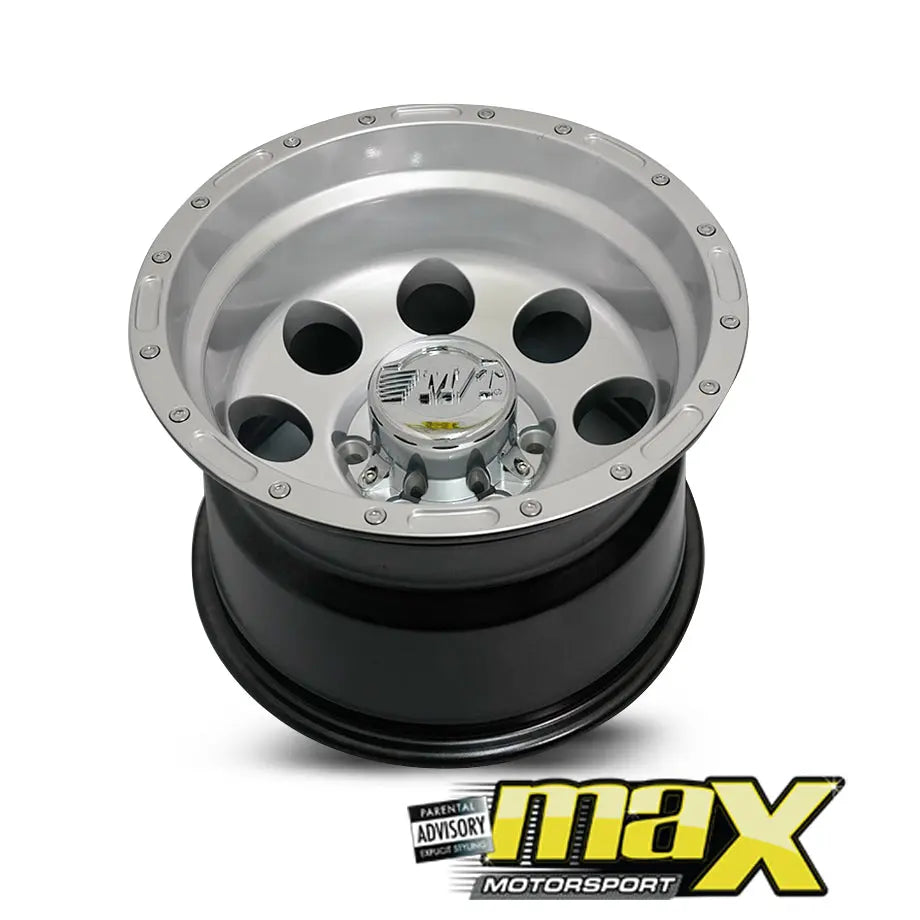 15 Inch Mag Wheel - MX087 - 10J Bakkie Wheels (6x139.7 PCD) Max Motorsport