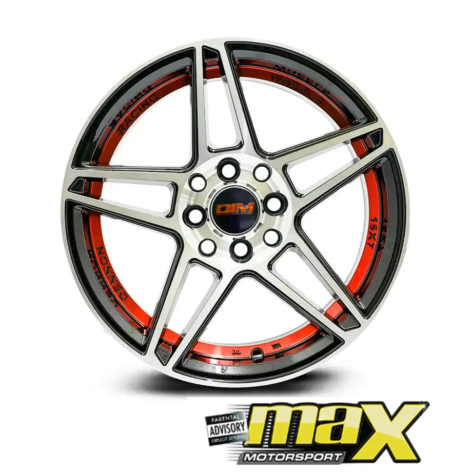 15 Inch Mag Wheel - MX621 Wheel - (4x100/114.3 PCD) maxmotorsports