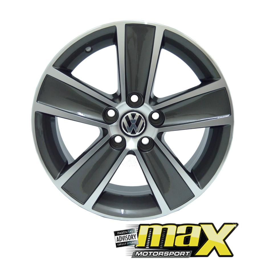 15 Inch Mag Wheel - Cross Polo Replica - MX5424 (5x100 PCD) maxmotorsports