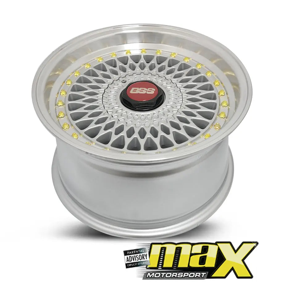 15 Inch Mag Wheel - MX1209 BSS Style Wheel (4x100 / 108 PCD) Max Motorsport