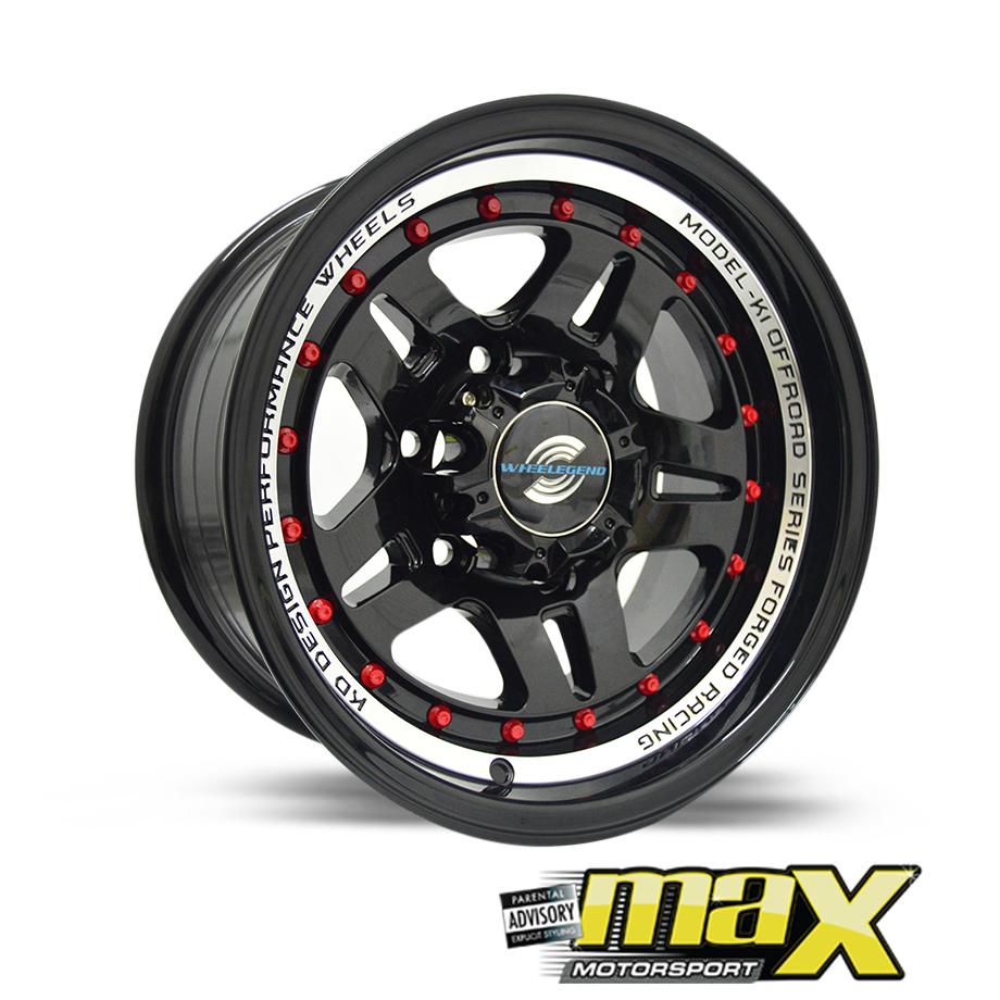 15 Inch Mag Wheel - MX5073 Bakkie Wheels (6x139.7 PCD) maxmotorsports