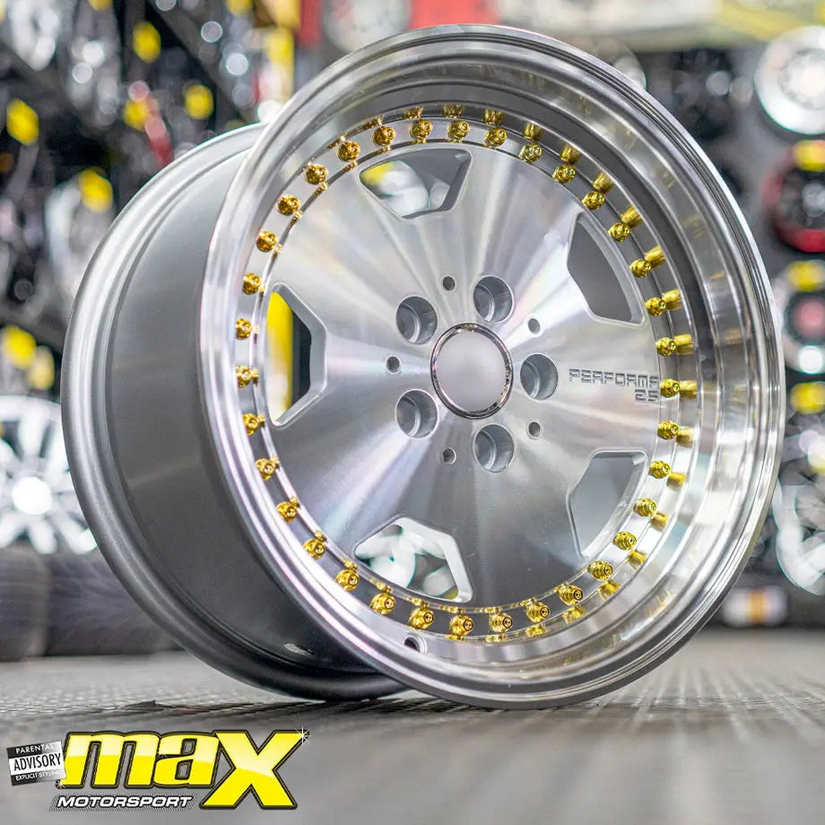 15 Inch Mag Wheel - MX5852 Monoblock Wheel - (5x100 PCD) maxmotorsports