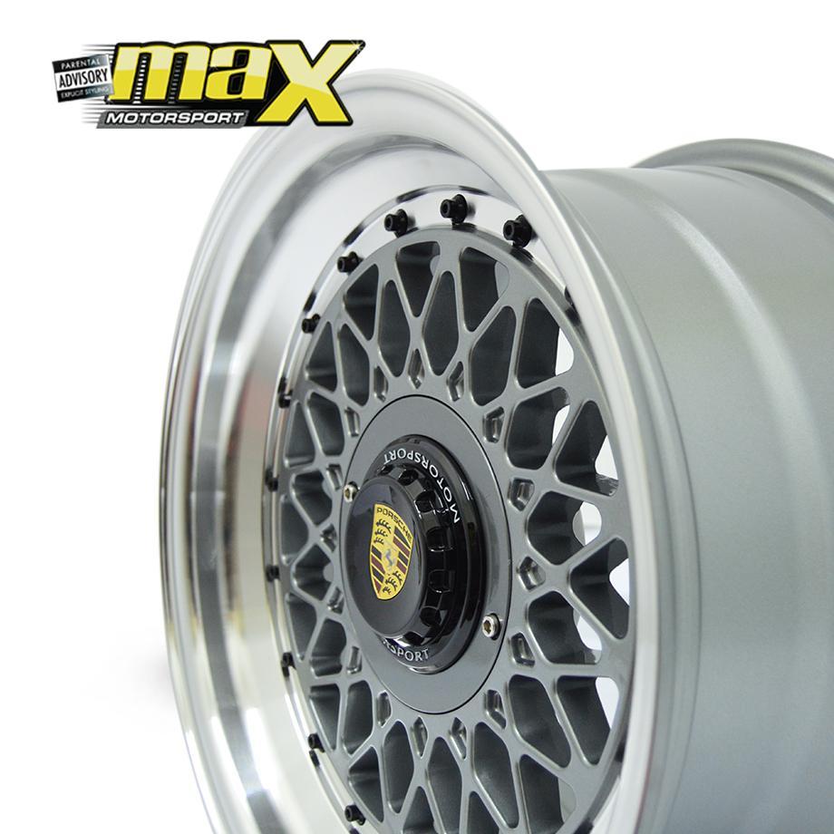 15 Inch Mag Wheel - MX686 Porsche Mesh Replica Wheel (4x100/114.3 PCD) maxmotorsports