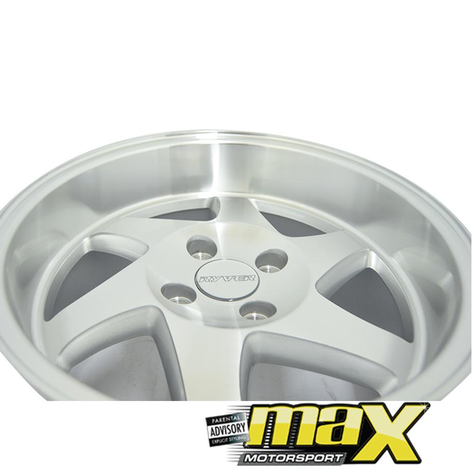 15 Inch Mag Wheel - Ryver Twist Wheel - (4x100 PCD) maxmotorsports