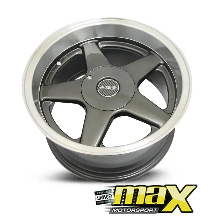 15 Inch Mag Wheel - MX5665 AZEV Wheels - (4x100 / 4x108 PCD) Max Motorsport