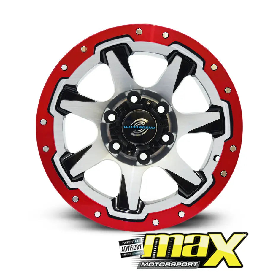 16 Inch Mag Wheel - Wheel Legend Bakkie Wheel - MX0716 (5x114.3 PCD) maxmotorsports