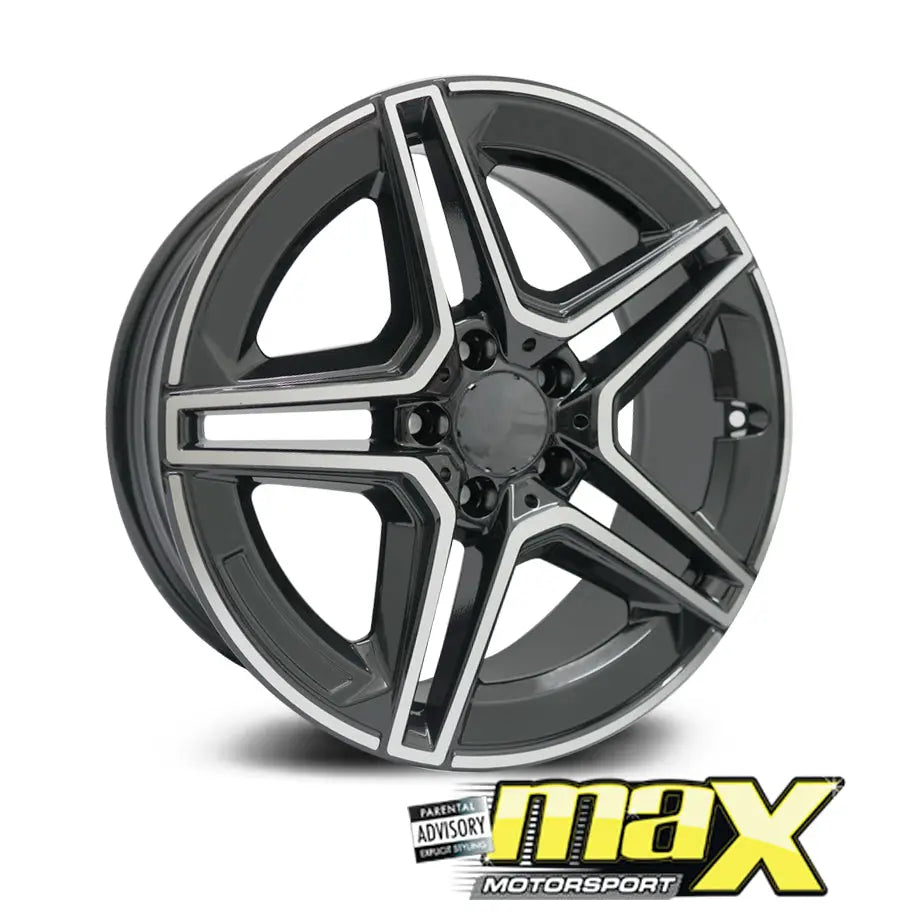 Mercedes-Benz S212 AMG 18-9J+54 pcd112① 18 Inch Mag Wheel - MX035 Benz A.M.G Style Wheel (5x112 PCD) – Max