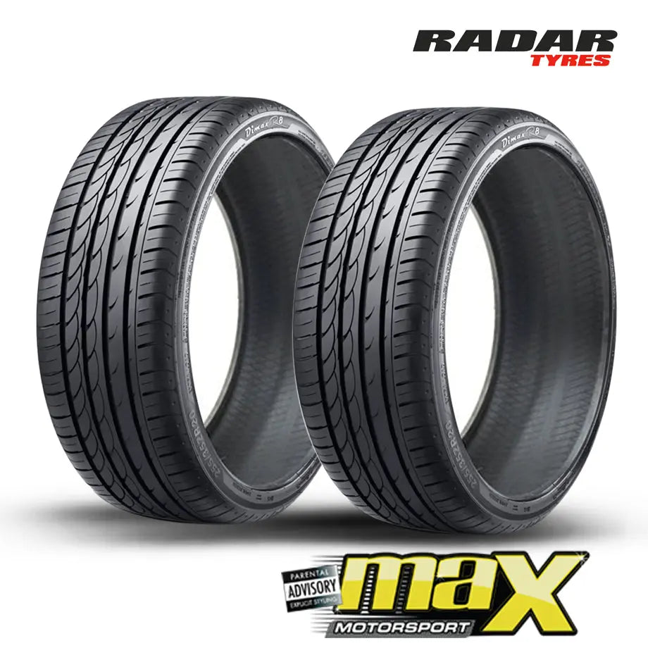 18 Inch Tyres - Radar Dimax (215/35/18) maxmotorsports