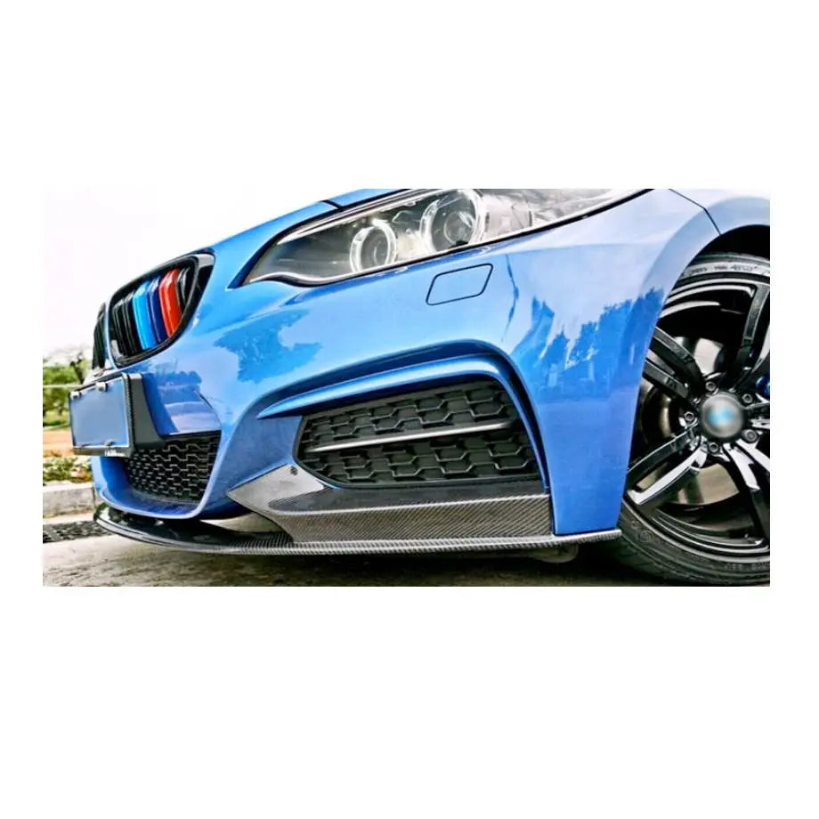 2 Series F22 Carbon Fibre Performance Style Front Spoiler maxmotorsports