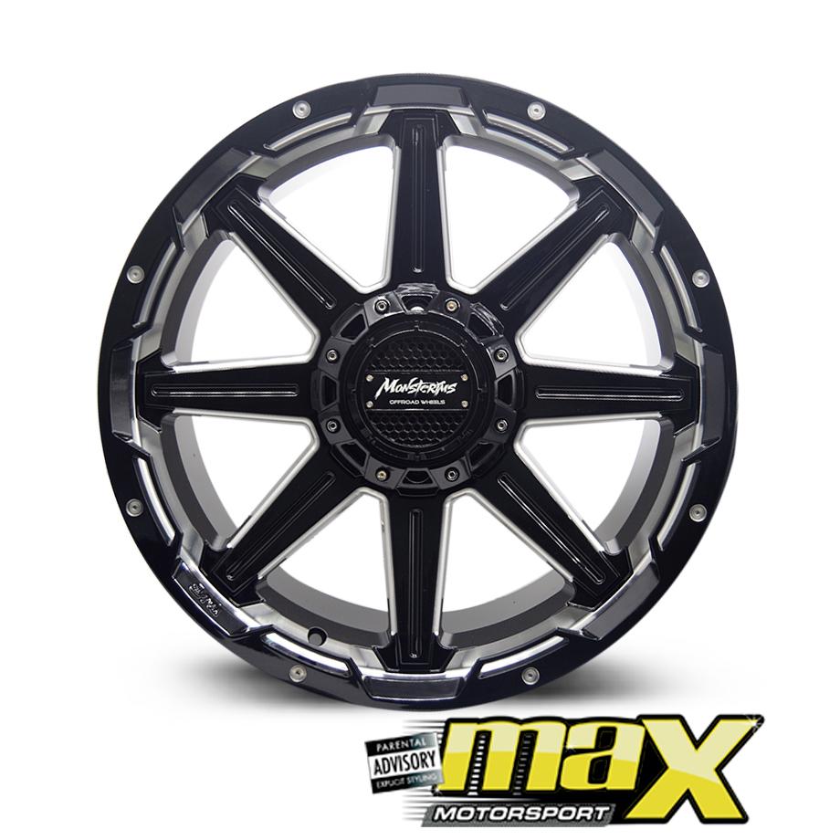 20 Inch Mag Wheel - MonsteRims Mor-5 Sniper MXLP09 Bakkie Wheels (6x139.7 PCD) maxmotorsports