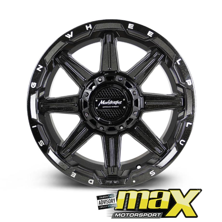 20 Inch Mag Wheel - MonsteRims Mor-5 Sniper MXLP09 Bakkie Wheels (6x139.7 PCD) maxmotorsports