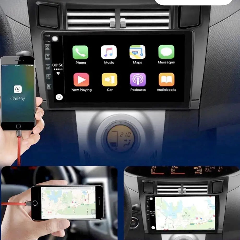 9 Inch Toyota Yaris (05-12) Android Entertainment & GPS System Max Motorsport