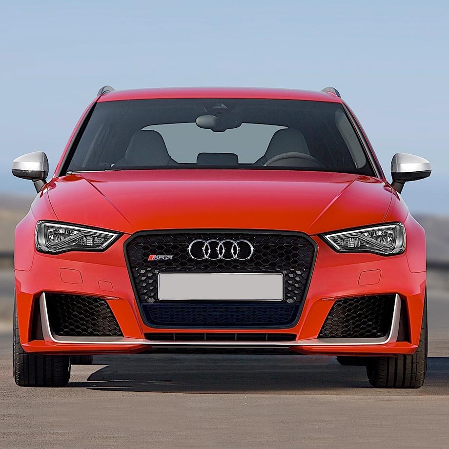 Audi A3 RS3 Sportback Style Upgrade Plastic Front Bumper (12-15) Max Motorsport