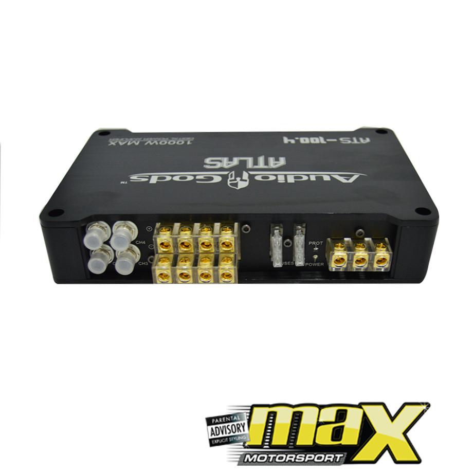 Audio Gods Atlas Series 1000W 4-Channel Amplifier Audio Gods