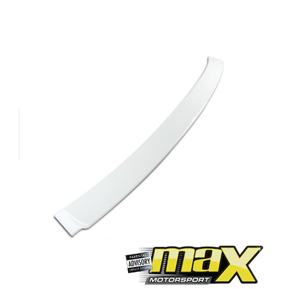 BM 3 Series F30 Gloss White Plastic Roof Spoiler maxmotorsports