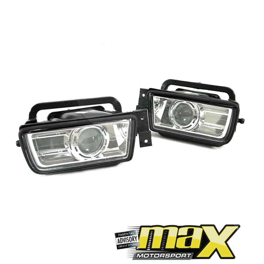 BM E34 5-Series (93-97) Crystal Projector Fog Lamps maxmotorsports