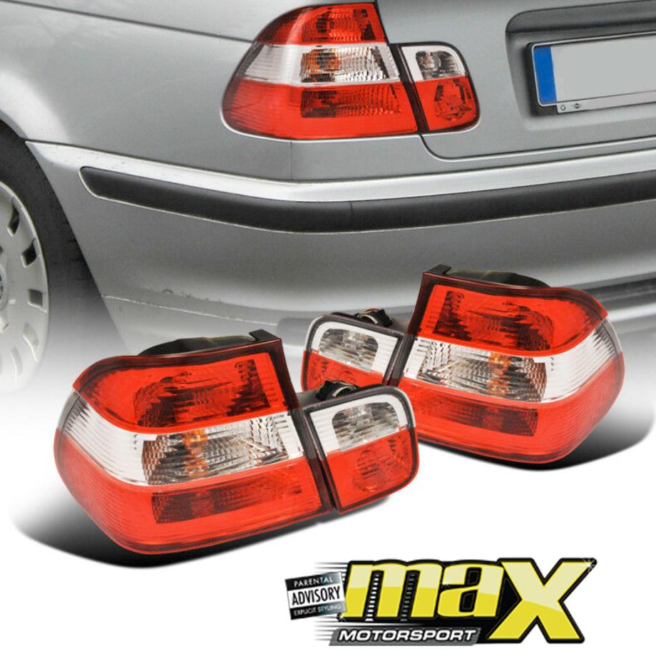BM E46 (99-01) 3-Series 4-Door Diamond Tailights maxmotorsports