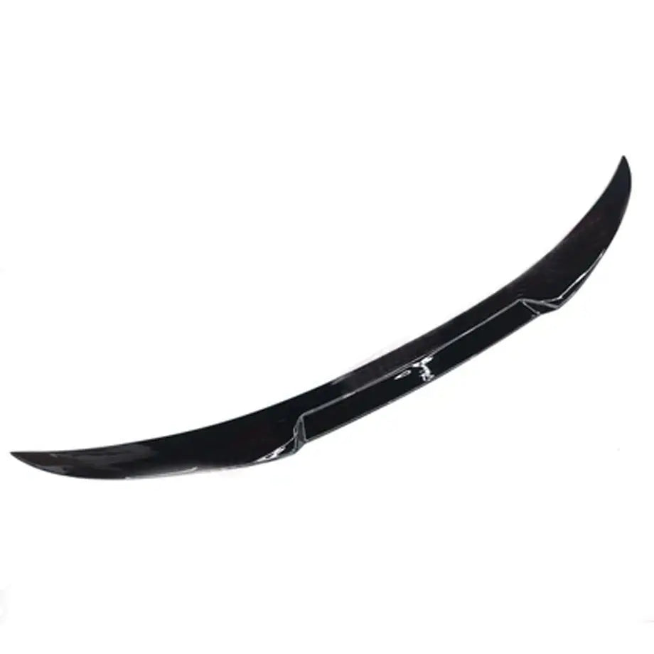 BM E90 M4 Style Gloss Black Plastic Boot Spoiler maxmotorsports