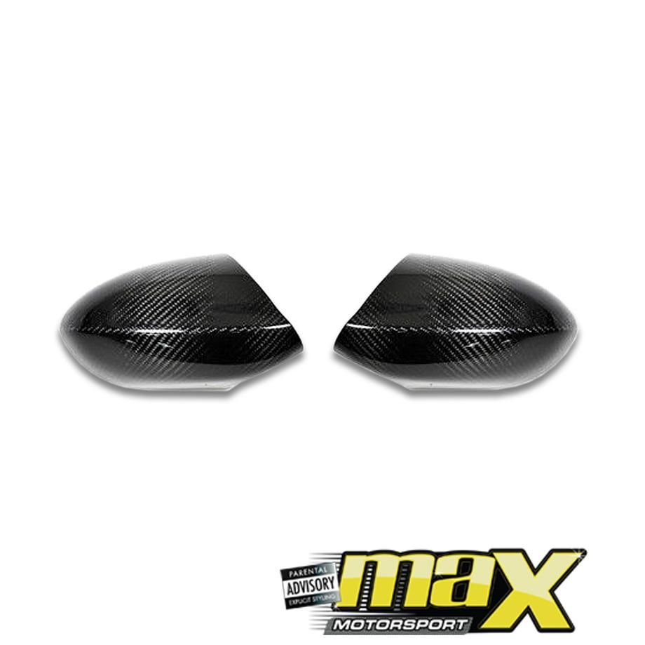BM E90 (3-Series 06 - 08) Carbon Fibre Mirror Covers maxmotorsports