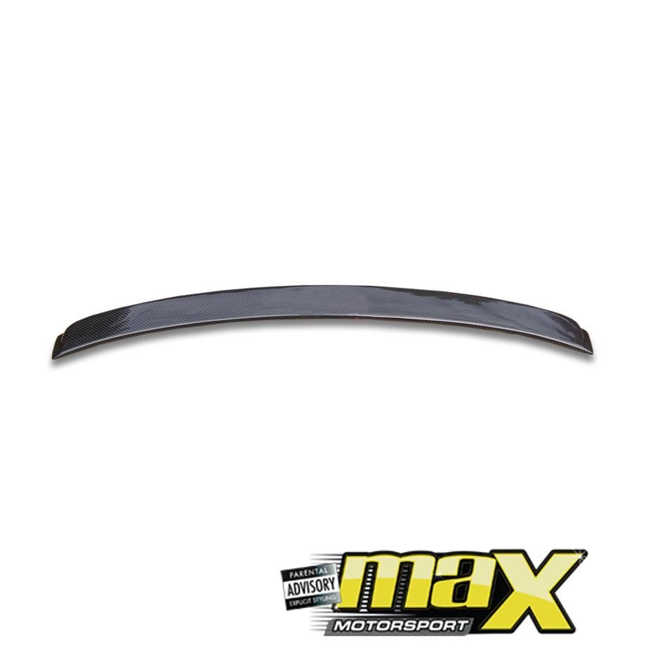 BM E90 (3 Series 06-08) Carbon Fibre Roof Spoiler maxmotorsports