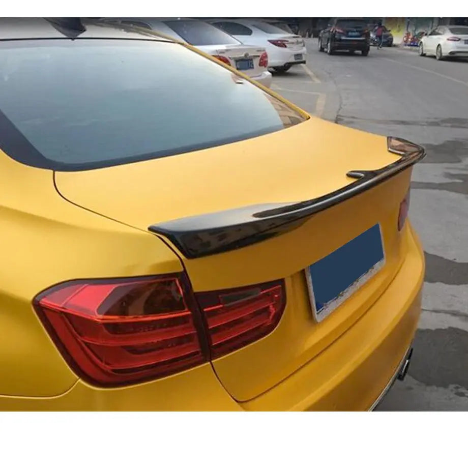 BM F30 3-Series Gloss Black K-Style Boot Spoiler maxmotorsports
