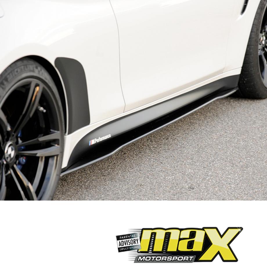 BM F80/F82 (M3/M4) Plastic Side Skirt Extensions maxmotorsports