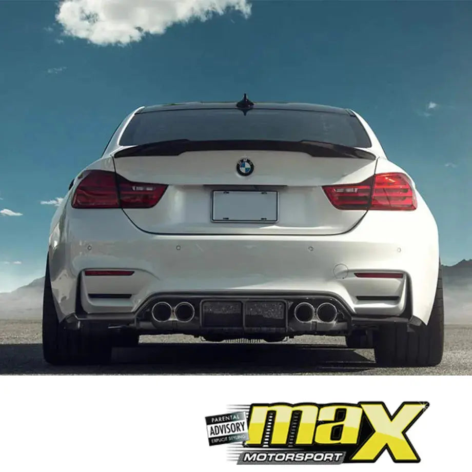 BM F80/F82 (M3/M4) Vorsteiner Style Carbon Fibre Rear Diffuser maxmotorsports