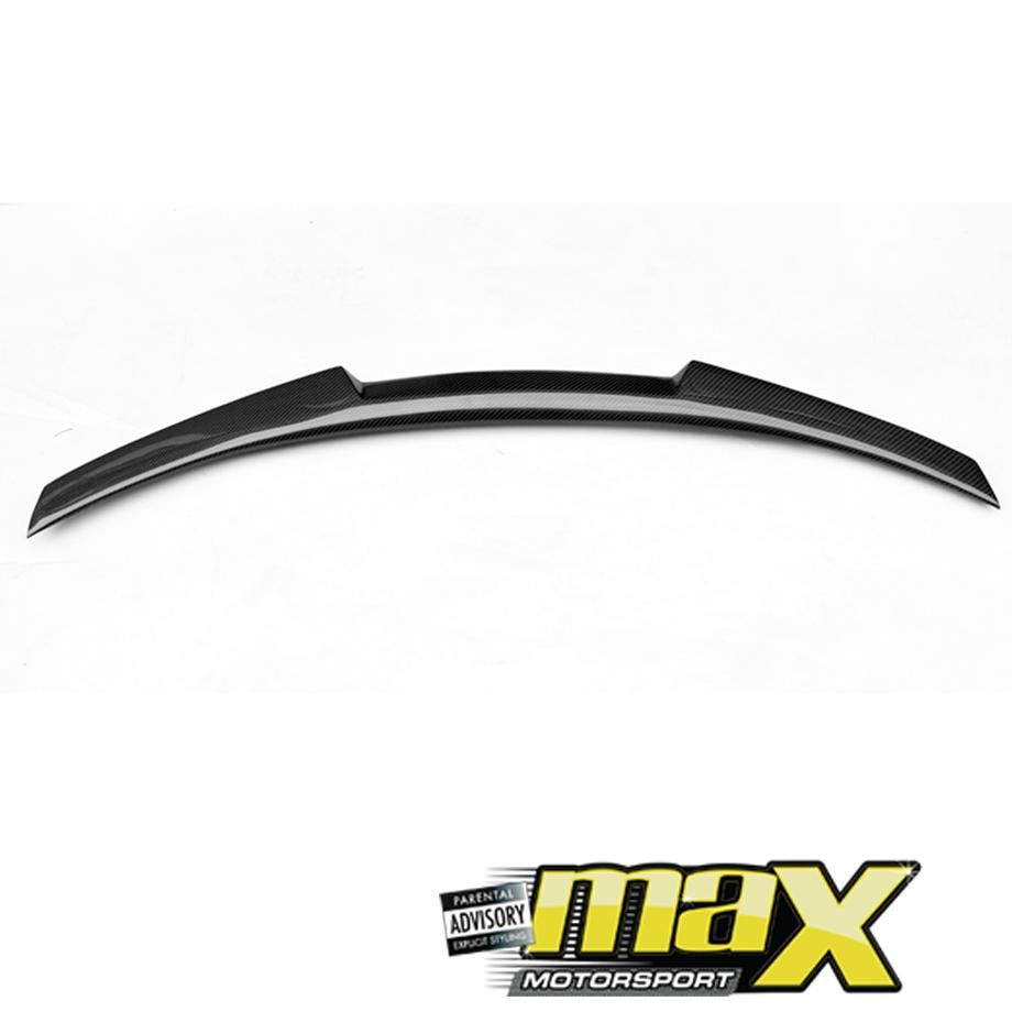 BM F87 M2 Carbon Fibre F82 M4 Style Boot Spoiler maxmotorsports