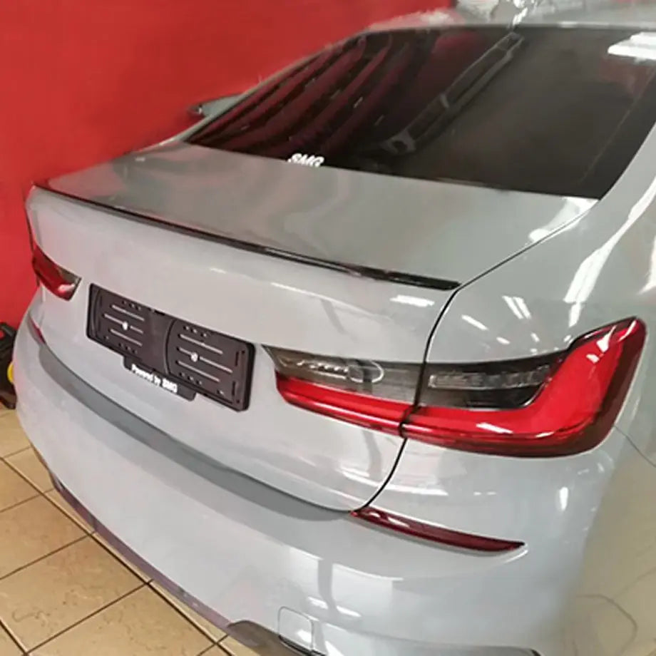 BM G20 3-Series (2019-On) Gloss Black Plastic Slim Boot Spoiler maxmotorsports