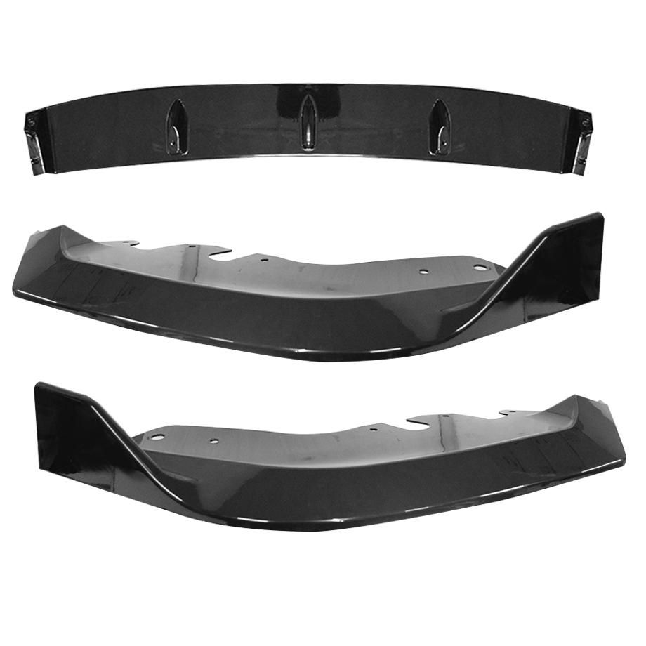 BM G20 3-Series (2019-On) M8 Style Gloss Black 3-Piece Front Spoiler maxmotorsports