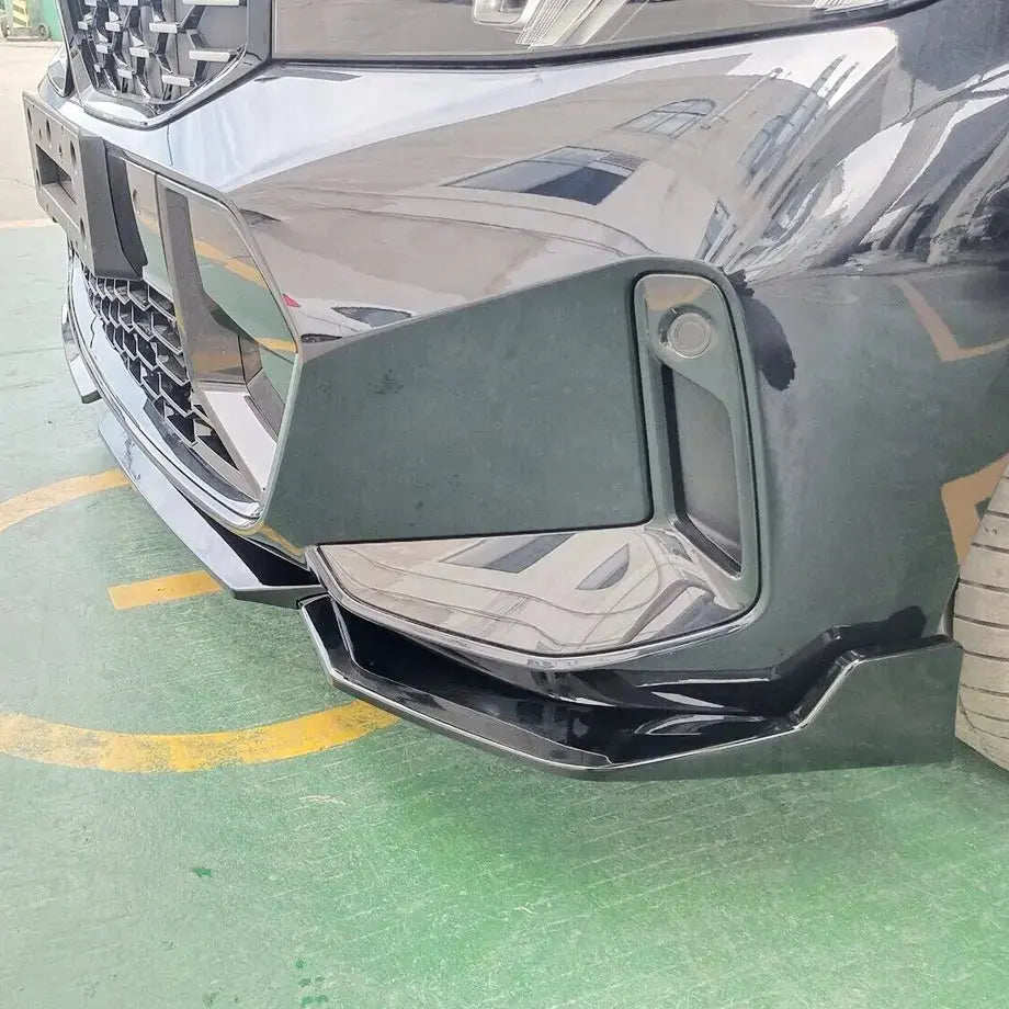 BM G20 LCI Facelift 3-Piece Performance Style Gloss Black Front Spoiler (23-On) Max Motorsport