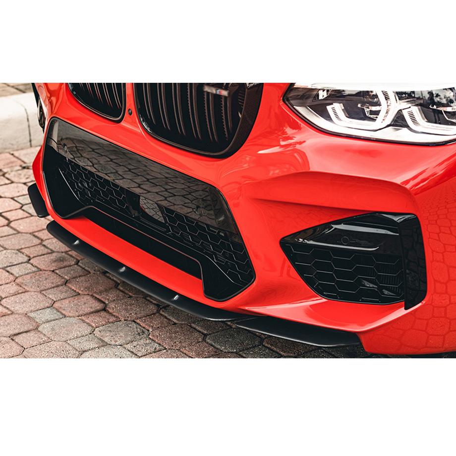 BM X3M G01 Performance Style Gloss Black 3-Piece Front Splitter Max Motorsport