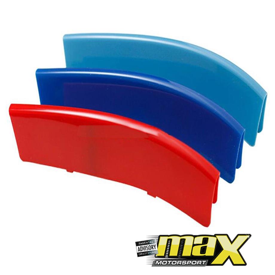 BM X6 M-Sport Clip On Grille Stripes maxmotorsports