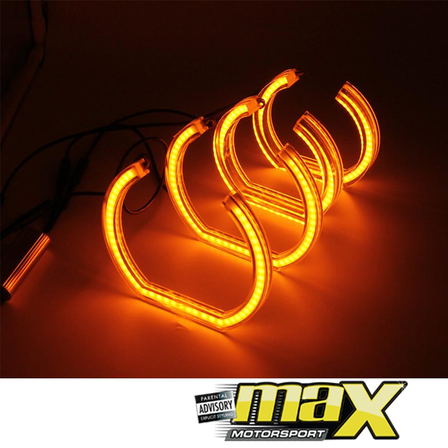 BME 92 Crystal Angel Eyes With Indicator Function maxmotorsports