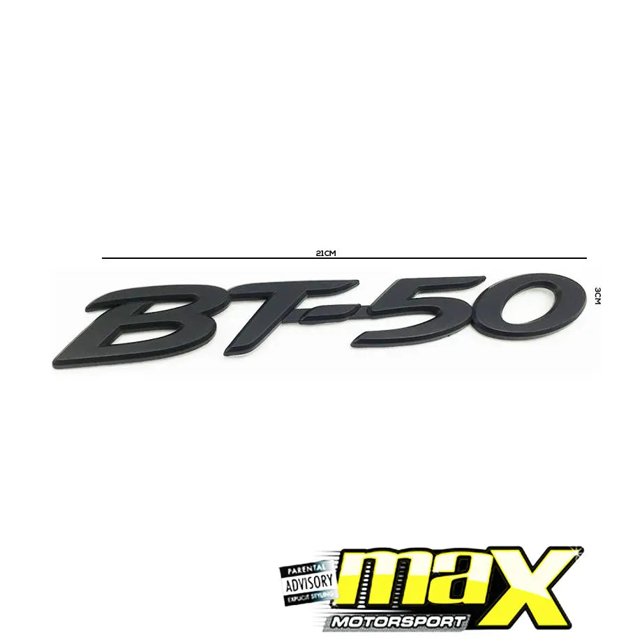 BT-50 Black Badge Max Motorsport