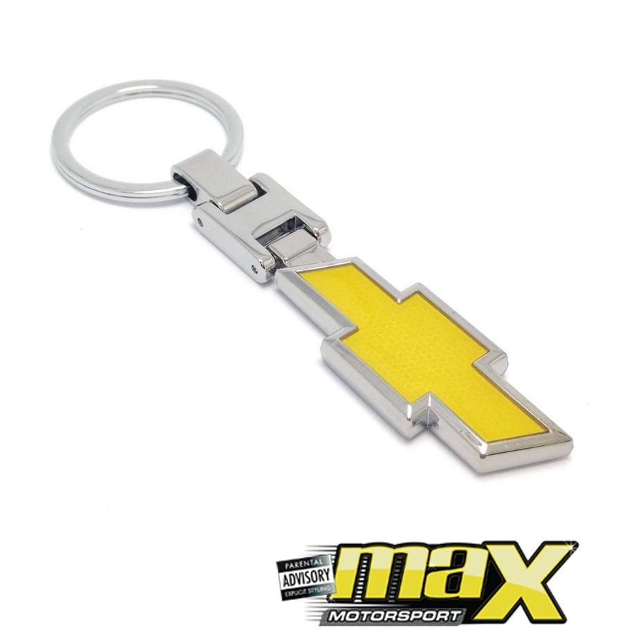 Chevrolet Branded Chrome Key Ring maxmotorsports