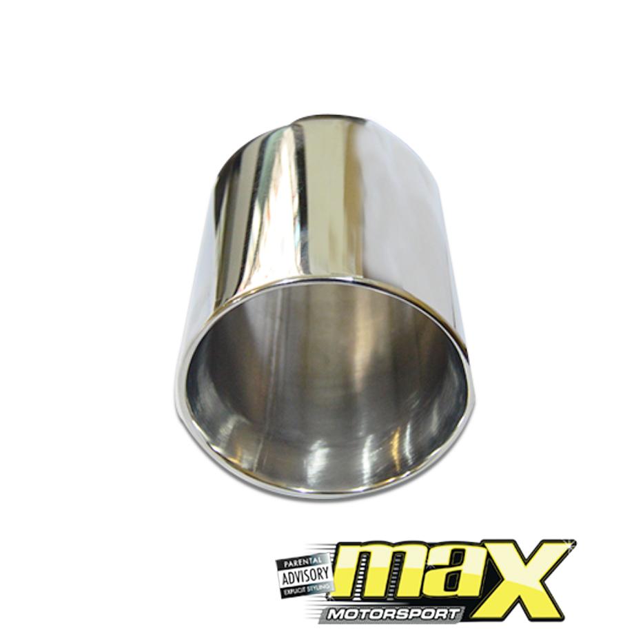 Cowley Single Exhaust Tailpipe (88mm Outlet) maxmotorsports