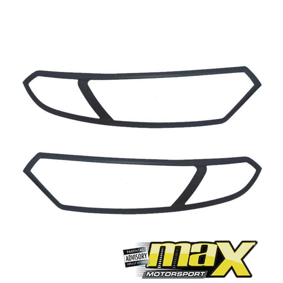 Ecosport (15-On) Black Headlight Surrounds maxmotorsports