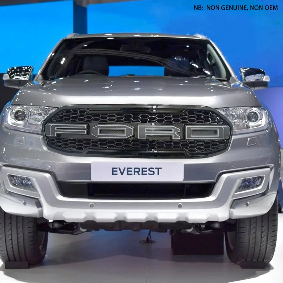 Everest (2015-On) LED Light Up Grille With Carbon Lettering maxmotorsports