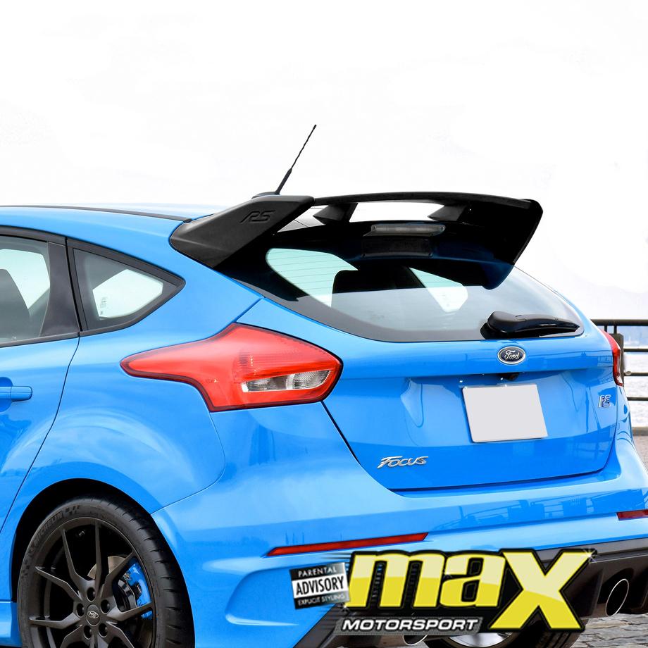 Suitable To Fit - Focus RS Style Gloss Black Plastic Roof Spoiler – Max  Motorsport