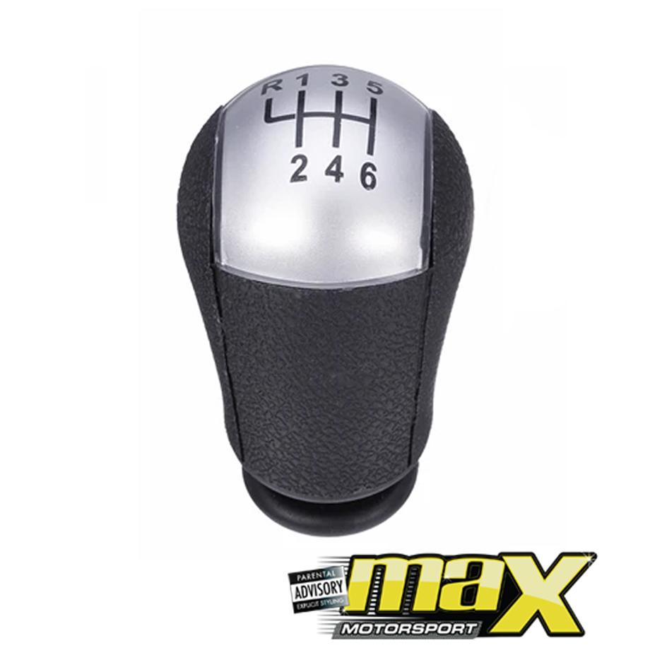 JDM PERFORMANCE Carbon Black 6-Speed Sport Shift Knob For Ford Focus MK2 ST225 2.5 Turbo 2005-12